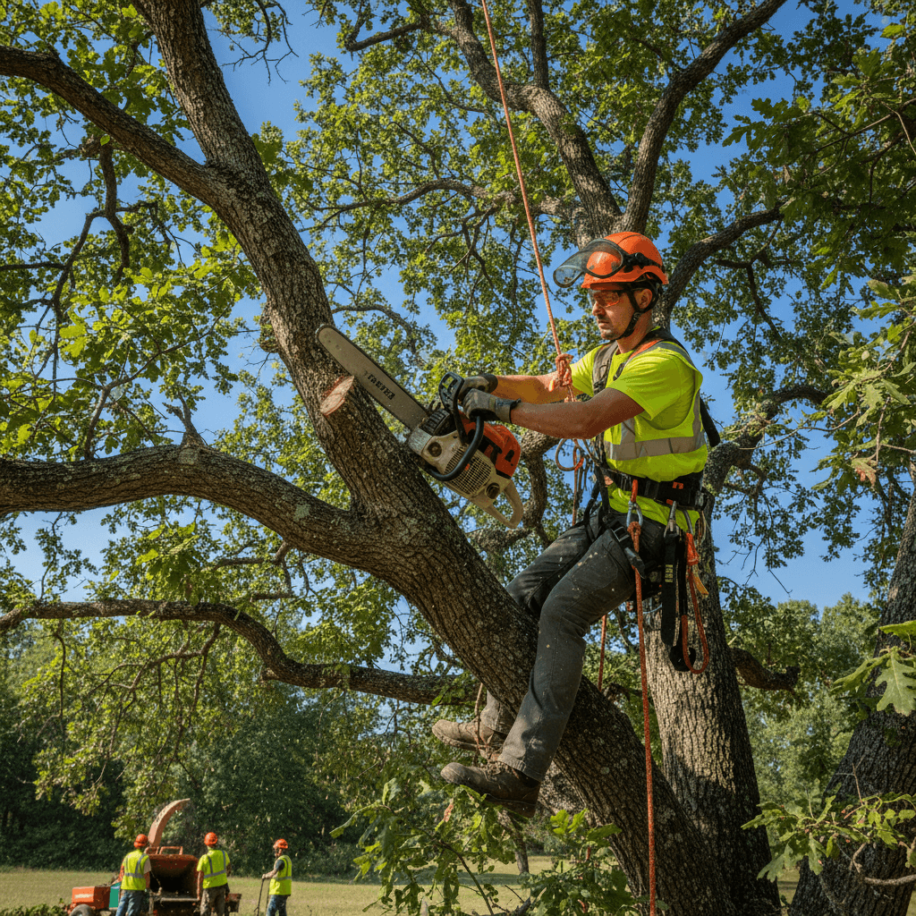 Emergency tree damage removal