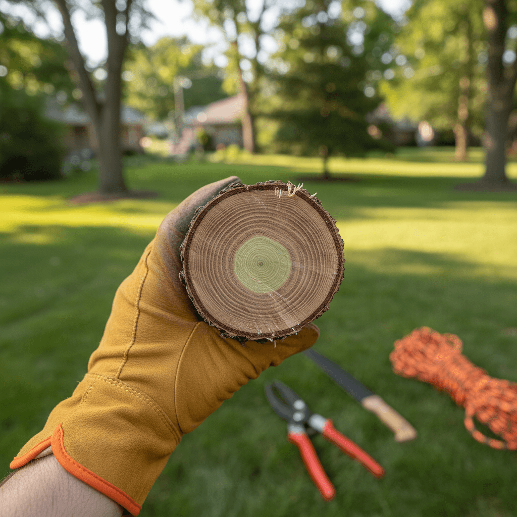 Crown reduction on commercial site